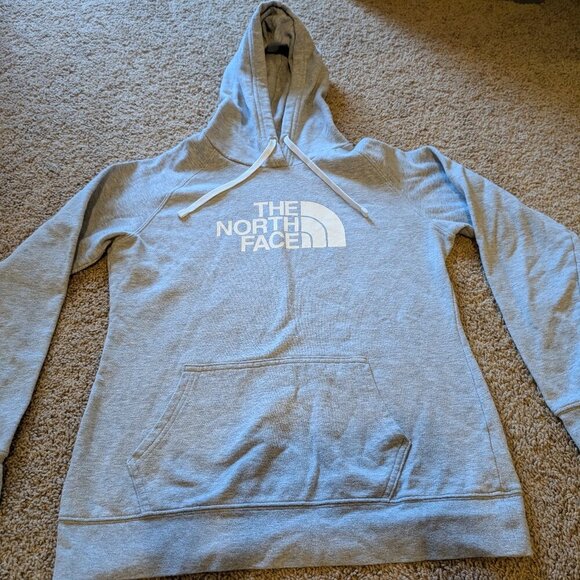 The North Face Grey Hoodie Medium - Picture 1 of 6